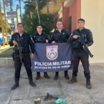 Polícia apreende pistola e meio quilo de cocaína em Pádua